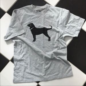 comfy black dog t-shirt